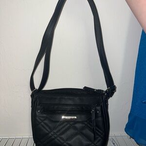 Black Quilted Shoulder Bag